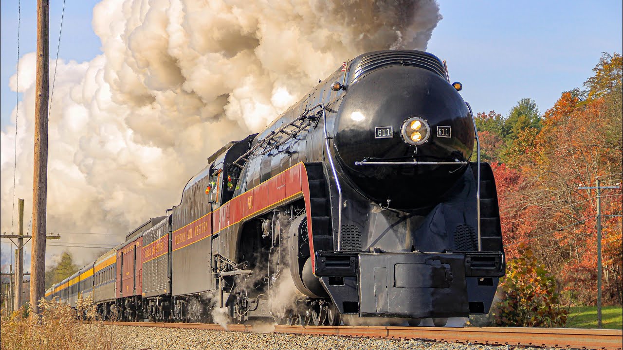 Norfolk & Western 611 | Railfanning the Buckingham Morning & Afternoon runs (10/24 - 10/26/2025)