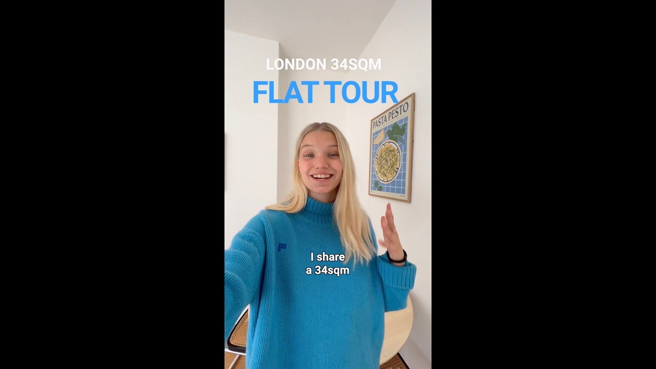 Экскурсия по крошечной квартире площадью 365 кв. футов в Лондоне