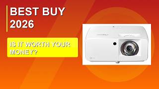 Optoma GT2100HDR Compact Short Throw Laser Home Theater and Gaming Projector