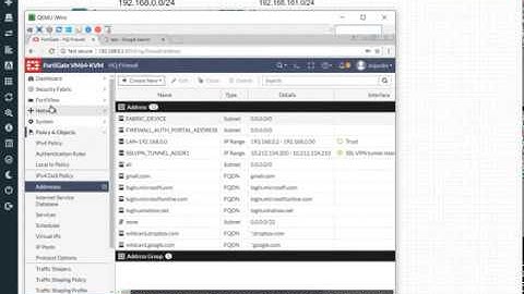 Fortigate - Basic configuration and some best practices - Eve-NG lab