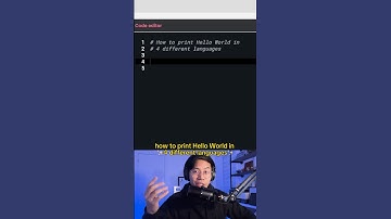 and this is how you print Hello World in 4 different languages ✨ #coding #python #c++ #java #html