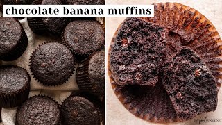 Chocolate Banana Muffins Recipe