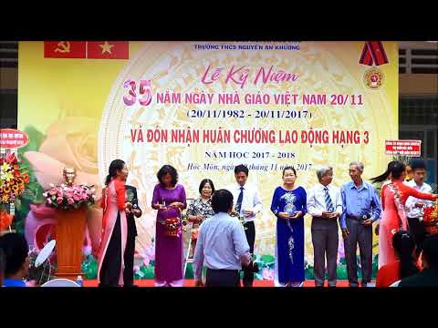 Tổng hợp các tiết mục văn nghệ chào mừng 20/11 và đón nhận huân chương lao động hạng Ba. (Phần 1)