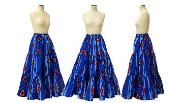 TIERED or GYPSY SKIRT TRAILER | LA MODÉLISTE