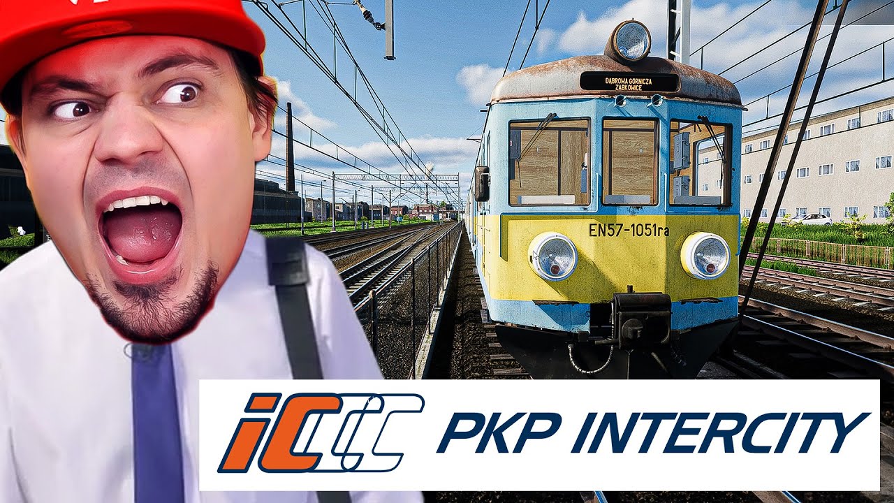 PKP INTERCITY mnie zwolni, bo POCIĄG JEDZIE SAM! *sprawdzam bileciki* 🚂 SimRail