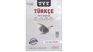Limit Yayınları - TYT Türkçe Soru Bankası