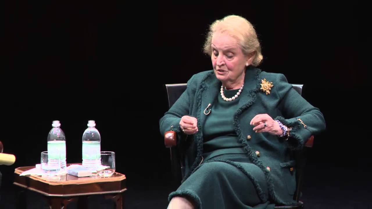 Madeleine Albright Says Obama Should Have Enforced the Red Line in Syria