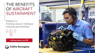 Podcast: 3 - Finding the Value in Military Industry Partnerships
Technology is rapidly growing – does your sustainment strategy approach include a diverse and collaborative team of experts to push innovation to the next level?
With aging fleets carrying a range of aging systems and equipment, sustainment results must be adaptable and limitless. In this episode, we examine the importance of military-industry collaboration, where resources and risks are shared to deliver common goals like obsolescence management or local repair with lifecycle costs analyses on the forefront to maintain consistent funding.
Listen in as military and industry experts discuss a collaborative approach where communication and shared practices enhance our military aircraft sustainment strategies.
Learn more here: https://collins.aero/3Rdo3KK Podcast: 3 - Finding the Value in Military Industry Partnerships