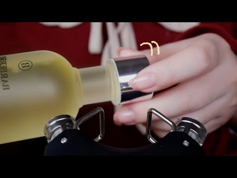 [ASMR] 뚜껑 소리 모음 1시간 ( 액체, 태핑, 달그락 ) 8 Lid Sounds｜フタの音8種とタッピング