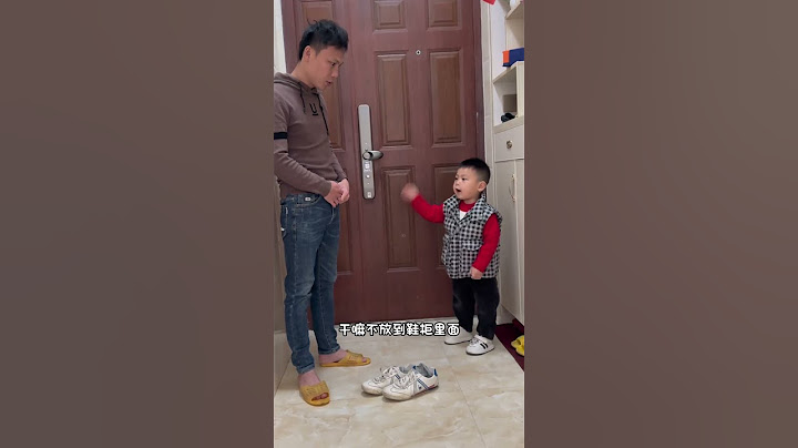 Dad throws things everywhere, and the baby starts to teach him a lesson