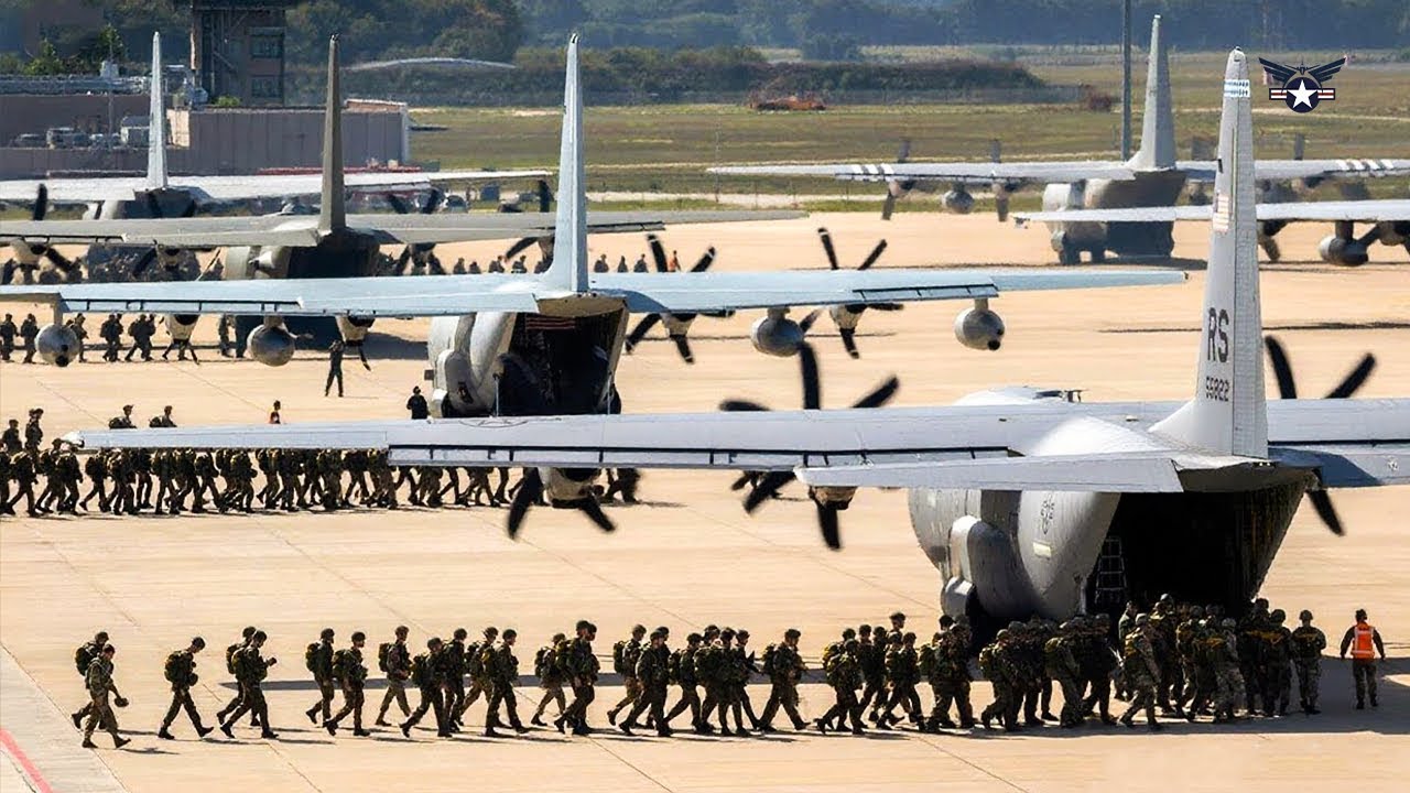 Венесуэла, ВЫСОКАЯ ТЕМПЕРАТУРА! Сотни элитных американских военнослужащих, использующих самолеты ...