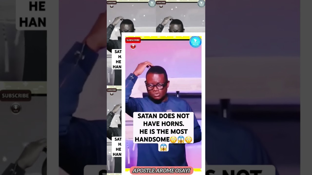 SATAN DOES NOT HAVE HORNS ¦¦ APOSTLE AROME OSAYI 