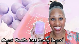 🍬🍭 *NEW* KAYALI VANILLA CANDY ROCK SUGAR 🍭🍬 | DOES IT LIVE UP TO THE HYPE | LAYERING COMBOS