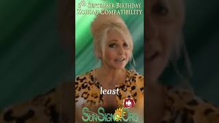 Celebrity September 6 Birthday Zodiac Compatibility♍️Born On September 6-Happy Birthday | SunSigns.Org|#shorts Wealth