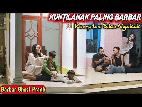 Kompilasi Prank Kuntilanak Paling Barbar || Prank Terlucu Ngakak || Ghost Prank