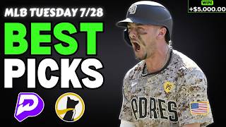 MLB PRIZEPICKS TODAY TUESDAY 7/28/26 (3 FREE PLAYS✅) | BEST PLAYER PROPS & PREDICTIONS