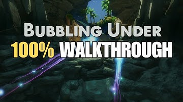 Astro Bot Bubbling Under 100% Walkthrough All Collectibles All Bots All Puzzle Pieces PS5 Gameplay