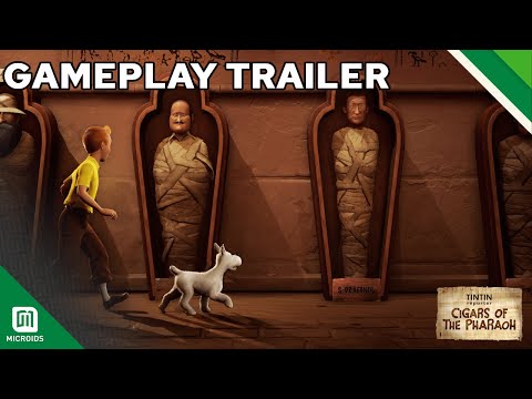 Tintin Reporter: Cigars of the Pharaoh – Gameplay Trailer – TintinImaginatio / Pendulo / Microids