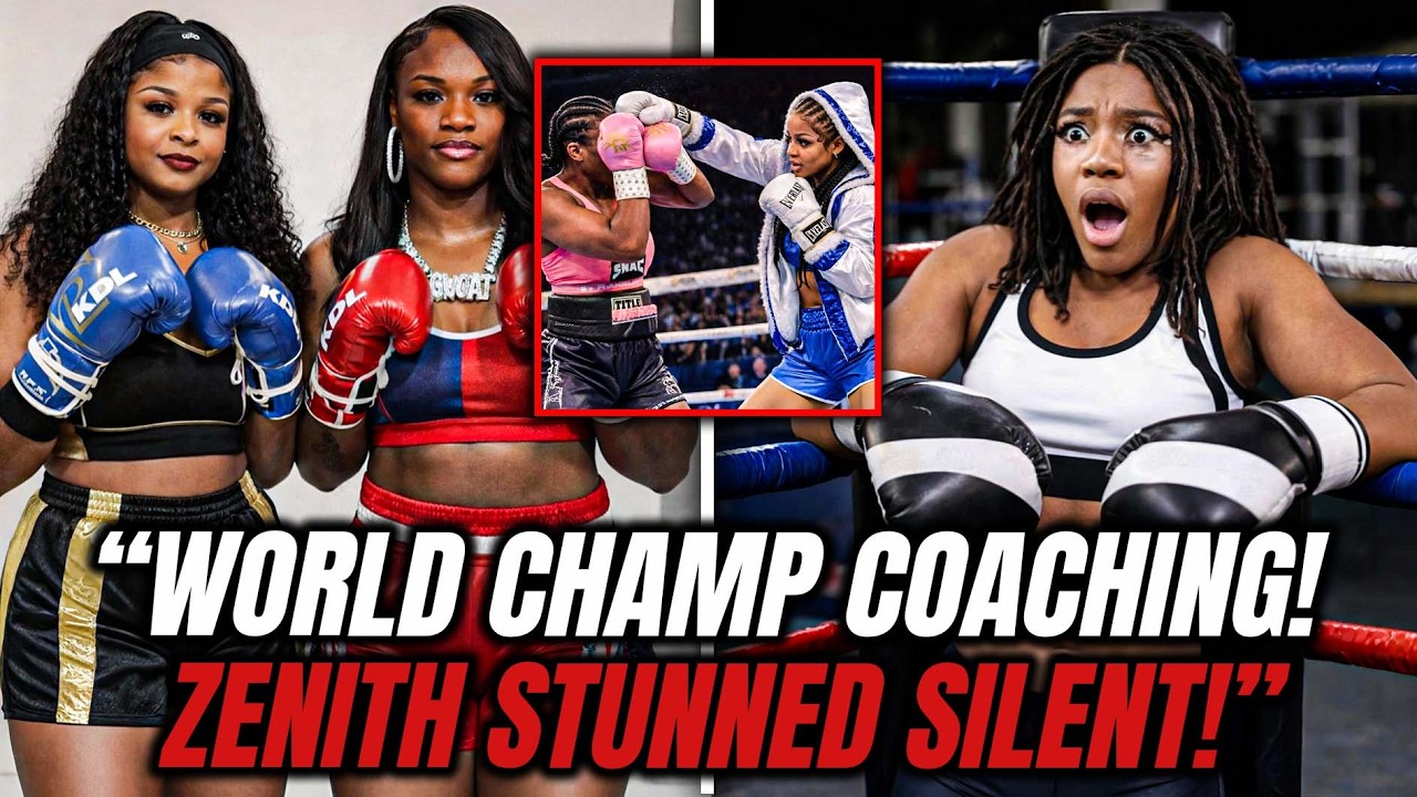 World Champion Claressa Shields Trains Chrisean Rock — Zenith Zion PANICS, Fans Say It’s OVER!