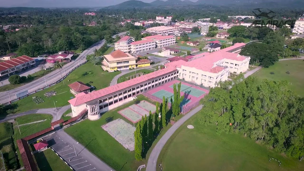 Malay College Kuala Kangsar (MCKK) Aerial View - YouTube