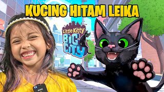 PETUALANGAN KITTY SI KUCING HITAM MILIK LEIKA 😱😨 KUCING HITAM RESE [LITTLE KITTY BIG CITY INDO] screenshot 1