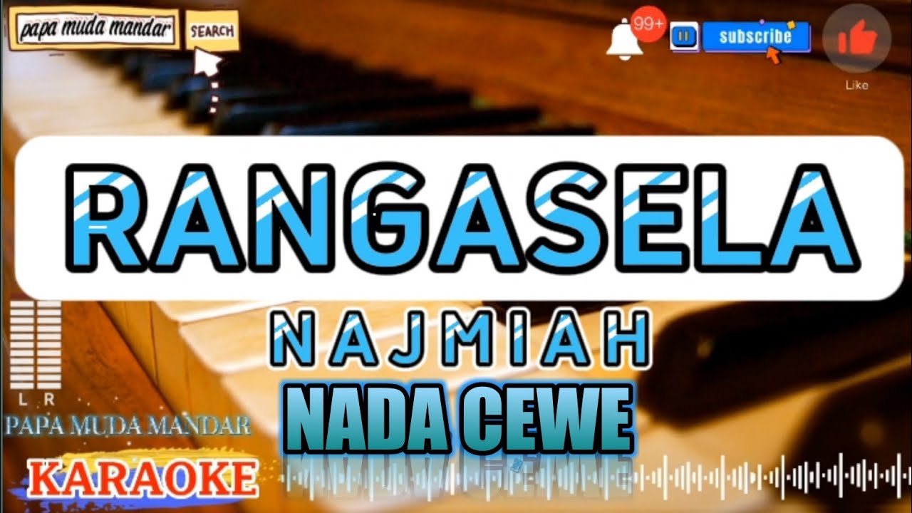 RANGGA SELA KARAOKE NAJMIAH #lagumandar #papamudamandar #lagudaerah #lagudaerahmandar