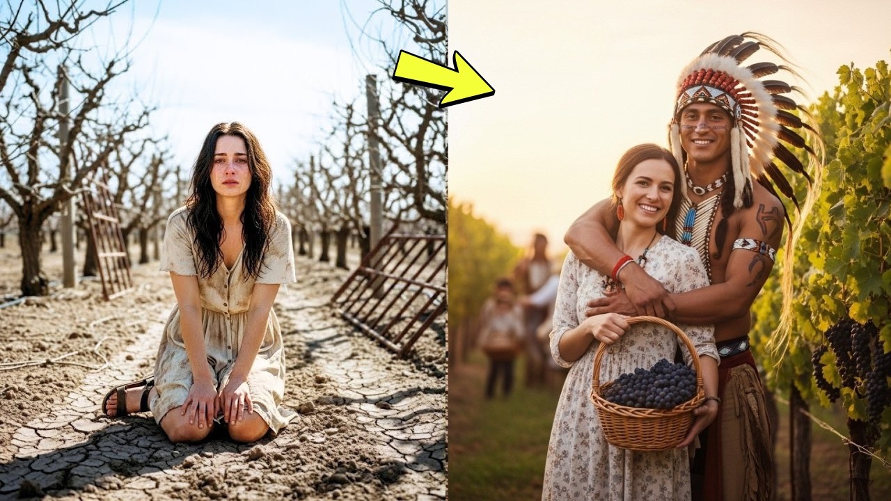 Su padre la dejó con uvas secas... pero el apache la ayudó.Años después, su padre volvió pidiendo...