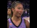 Kaitlyn Chen postgame sideline interview