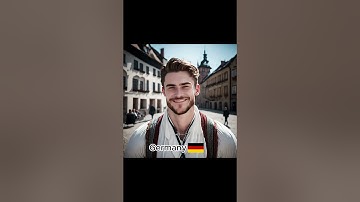 Countries of the world as humans generated using AI - Part 1