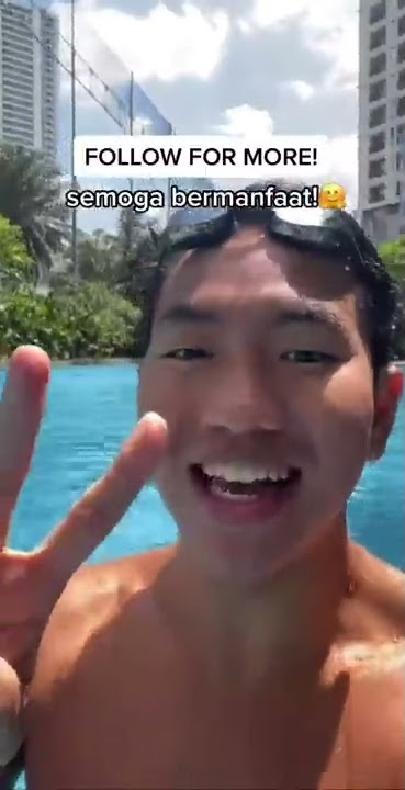 TUTORIAL AGAR HIDUNG TIDAK KEMASUKAN AIR SAAT BERENANG