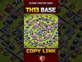 Town Hall 13 Hybrid setups Base! #shorts