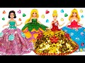 Making Amazing Clay Dresses for Princess Dolls