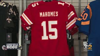 Counterfeit Super Bowl Merchandise Seized