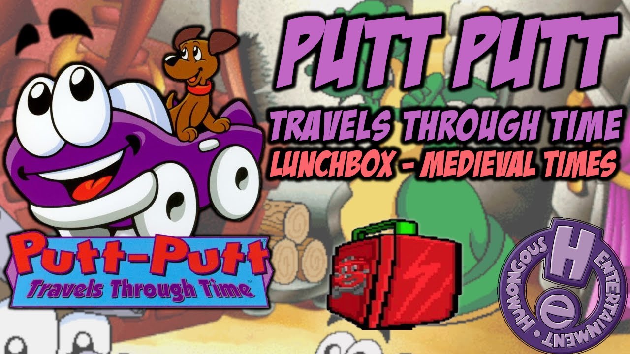 Putt-Putt Travels Through Time | Lunchbox Walkthrough | Medieval Times ...