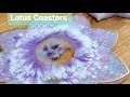 #58 - Resin Lotus Coasters - Full Tutorial