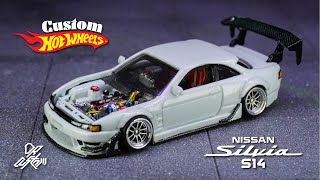 NISSAN SILVIA S14 KOUKI CUSTOM HOT WHEELS