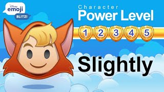 Disney Emoji Blitz - Slightly Power Level 1 To 5 - Peter Pan