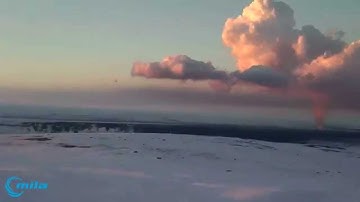 Bardarbunga nov 17 18 2014 timelapse Dead Can Dance Sigur Ros