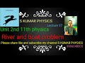 01/08/2023 unit 2 11th physics most important topic River and boat problem.