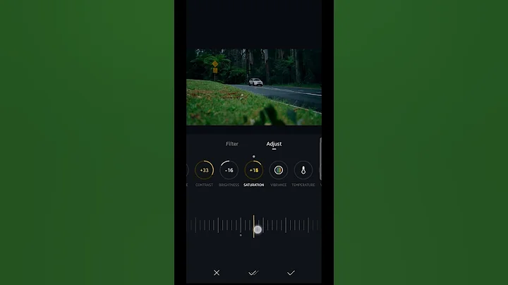 How to edit moody green tone in vn app tutorial #youtubeshorts #colorgrading