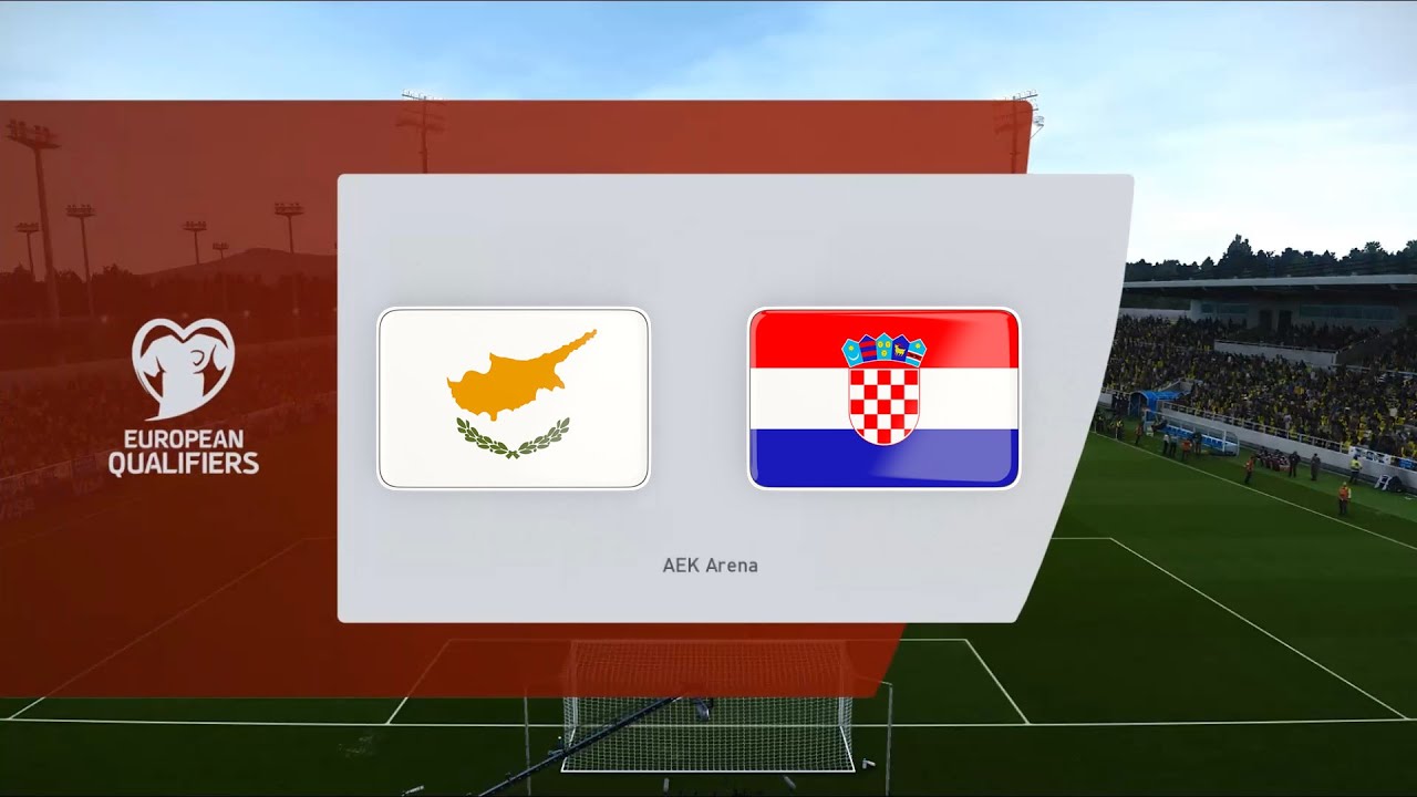 Cyprus vs Croatia | 2022 FIFA World Cup Qualifiers | PES 2021