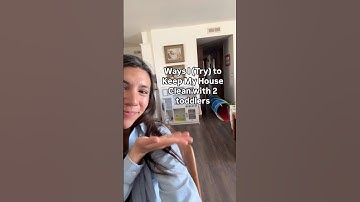 How I Try to Keep the House Clean with Toddlers #momlife #toddlermom