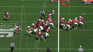 Jamal Rule burst — Nebraska spring game