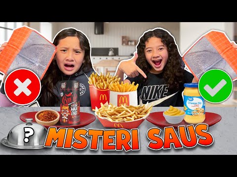 MISTERI SAUS CHALLENGE! YANG KALAH HARUS MAKAN BONCABE🌶🥵