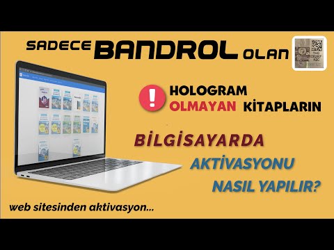 WEB | Hologram olmayan kitaplarda aktivasyon işlemi nasıl yapılır?