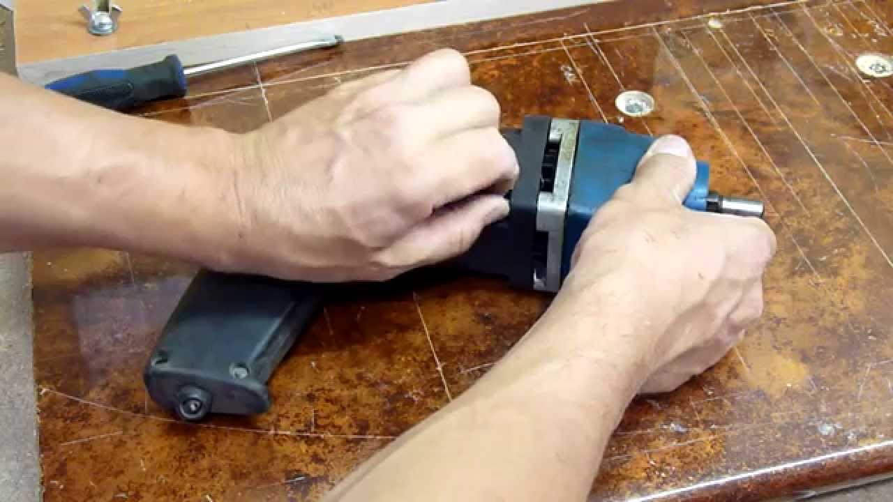 Не выбрасывайте дрель.