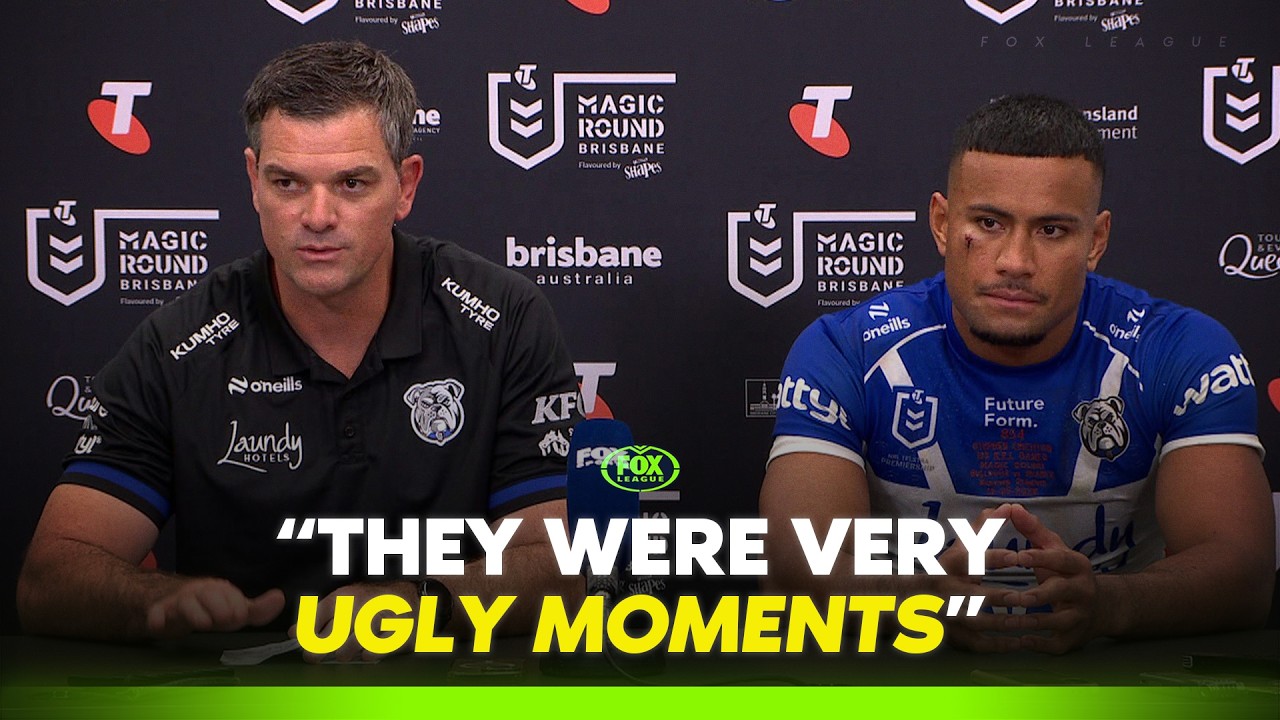'That would be BULLS***!' 😣 Ciraldo vents after soft tries conceded 🫣 | Bulldogs Press Conference