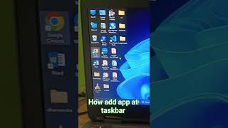 how to add apps at taskbar... #phonk #anime #animeedit #song #computer #laptop #basic