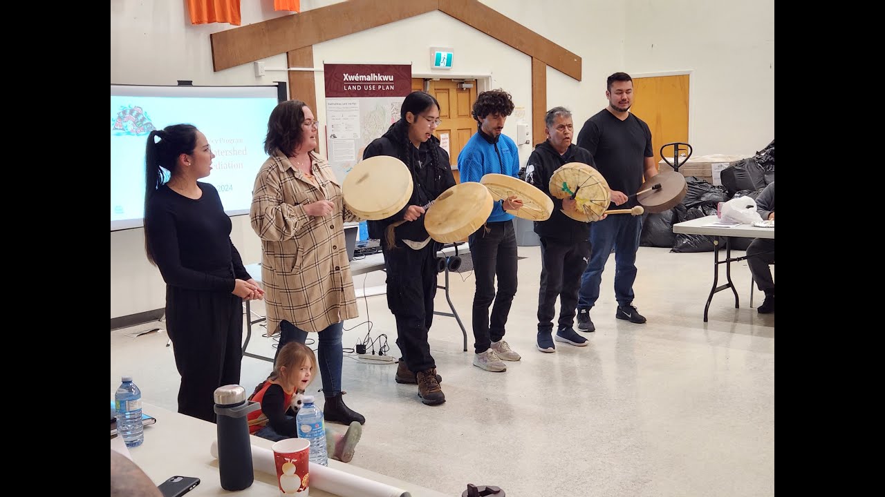 Homalco Drum Welcome