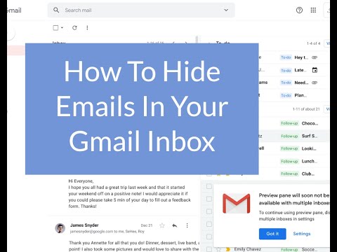 Video: How To Hide Email